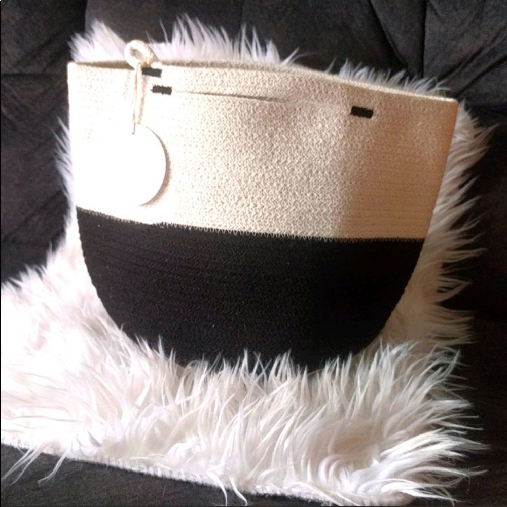 ✨2xHP✨Mia Melange Foldable Cotton Basket✨ - Picture 7 of 10